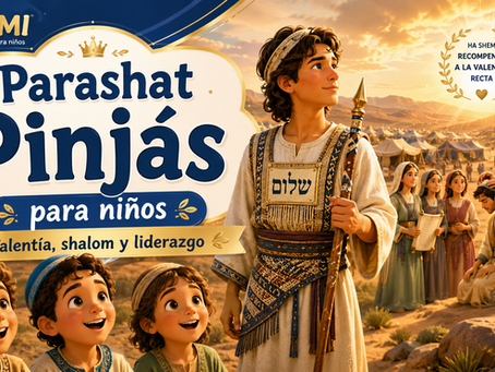 Parashat Pinjás para niños