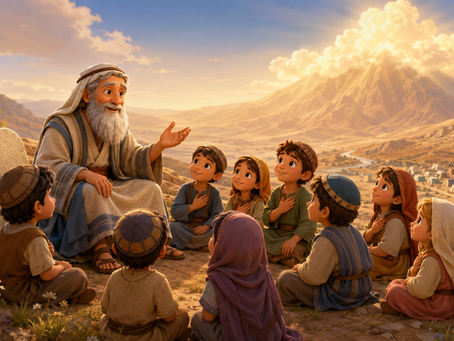 Parashá Vaetjanán para niños: Moshé enseña a escuchar y amar a HaShem
