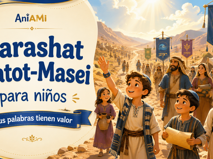 Parashat Matot-Masei para niños