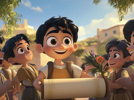 Simjat Torah para niños