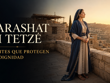 Parashat Ki Tetzé para mujeres: límites que protegen tu dignidad