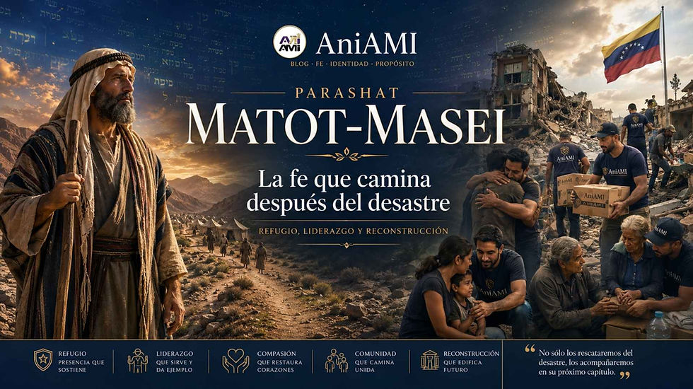 Parashat Matot - Masei