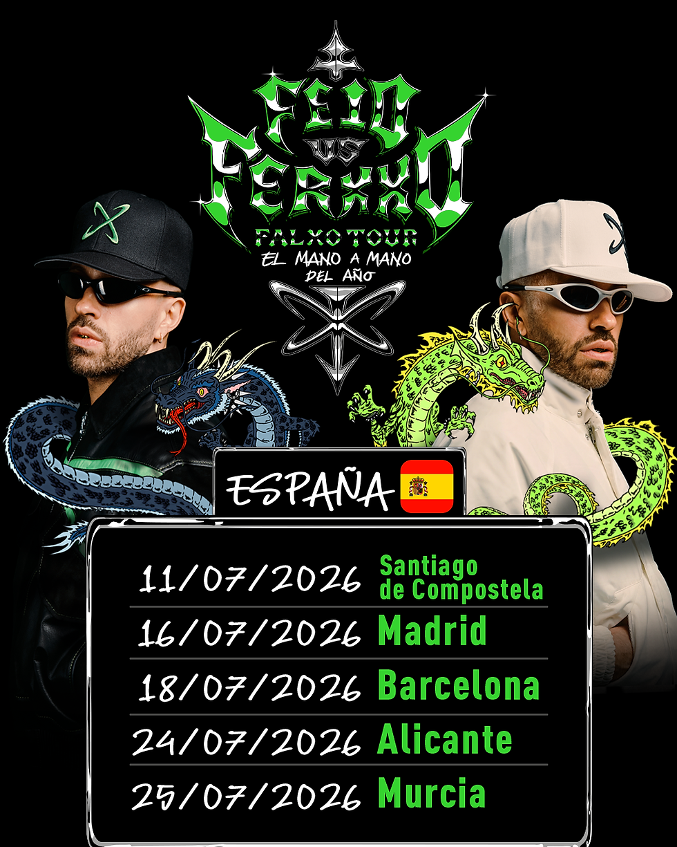 FEID ANUNCIA SU REGRESO A ESPAÑA CON CINCO SHOWS ESPECIALES ESTE VERANO
