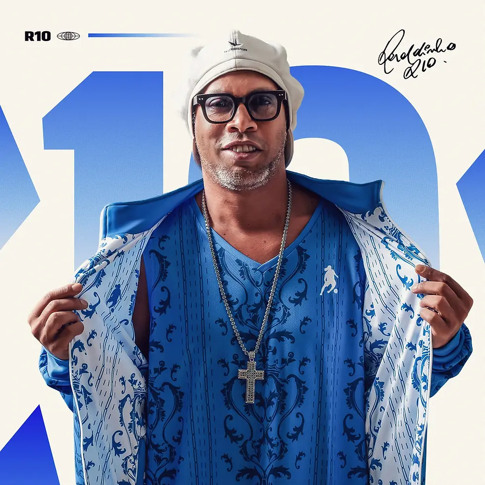 Del Camp Nou al estudio: Ronaldinho debuta en la música con CAMISA 10, encabezado por Pitbull, Sean Paul y Juan Magán