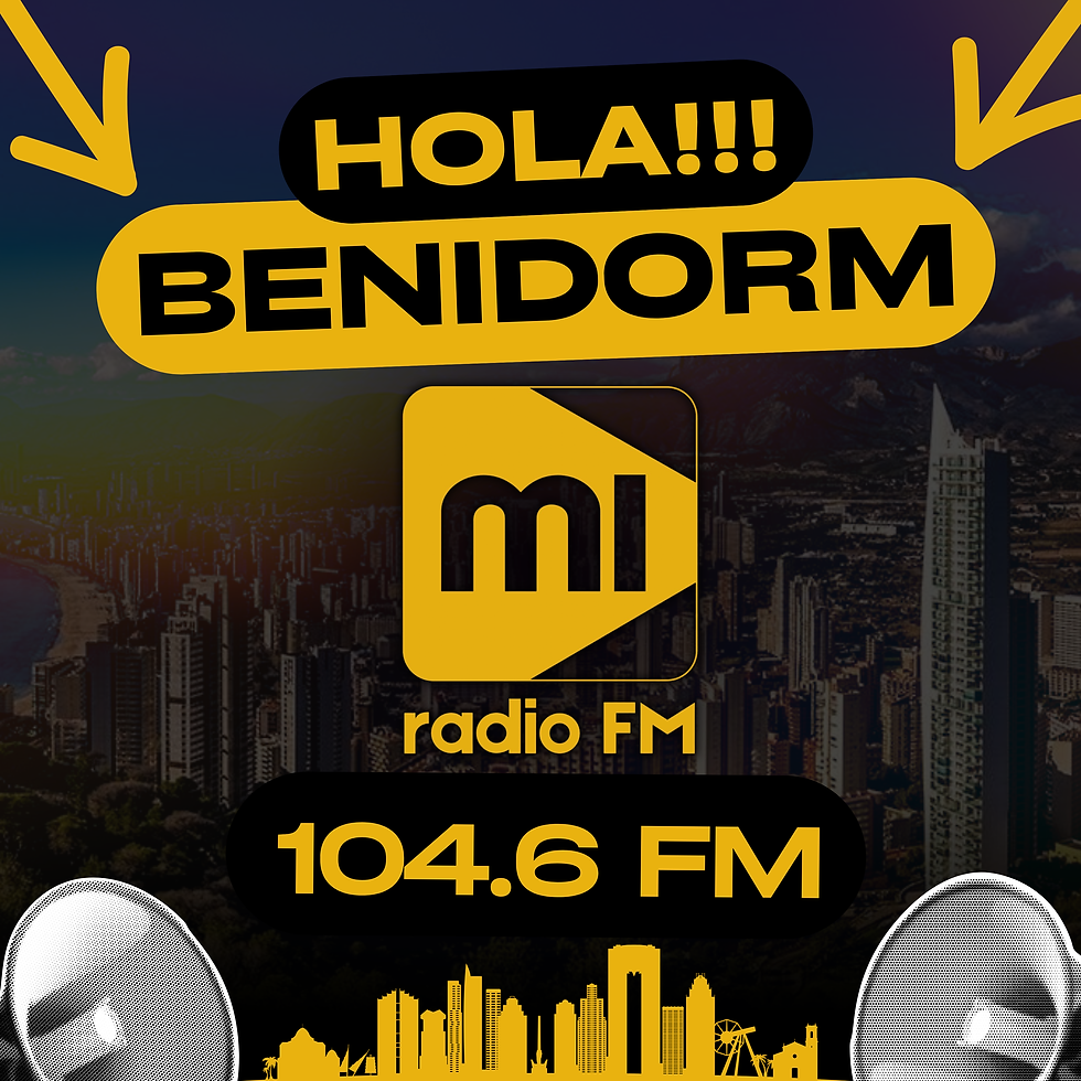 Mi Radio FM estrena nuevo dial en Benidorm: 104.6 FM