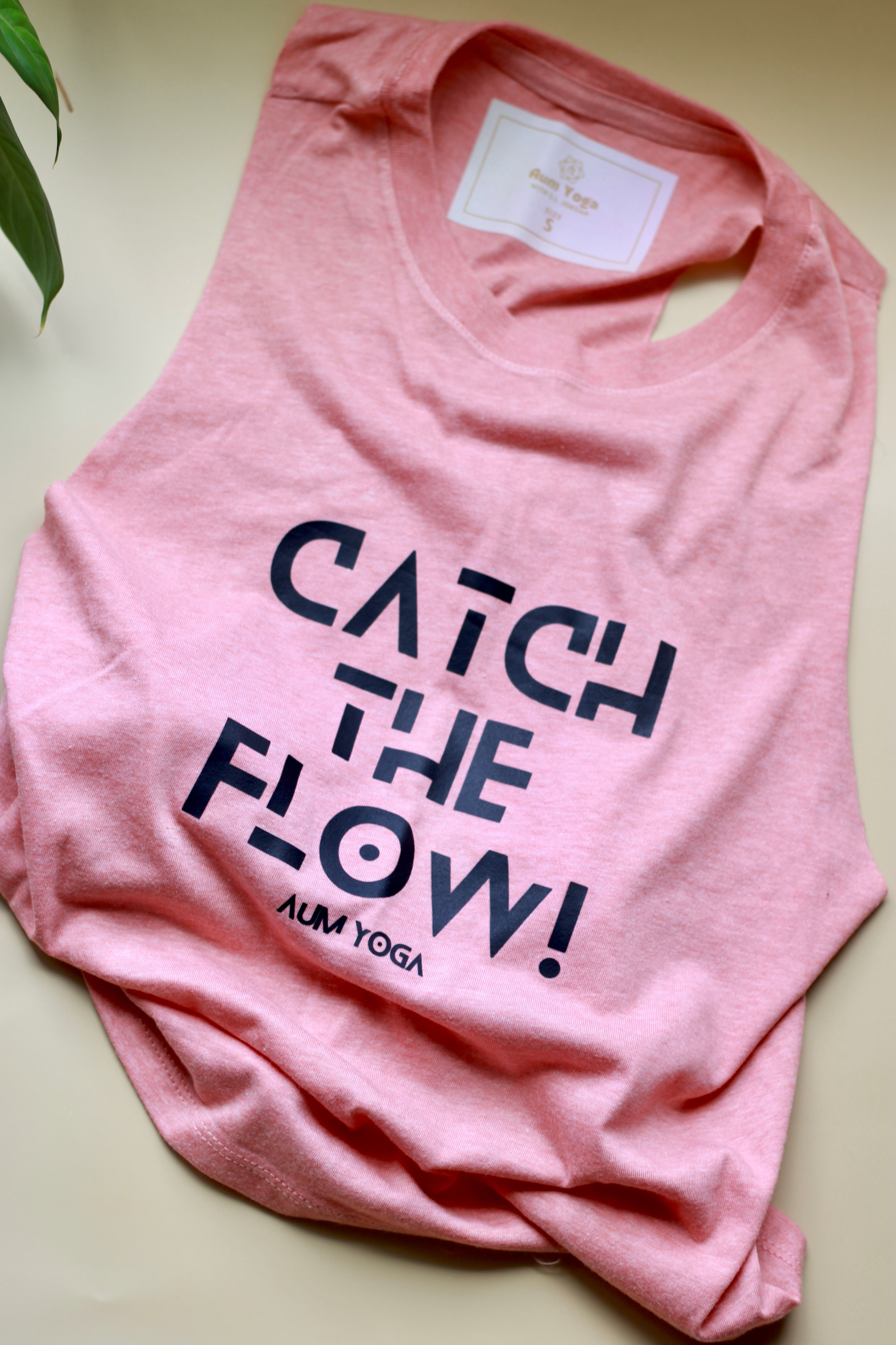 Catch the Flow Racerback Cropped Tank