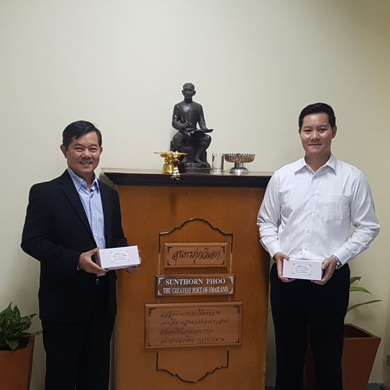 บริษัทกงพัฒนาฯ ร่วมกับศิษย์เก่า มจพ.ตะวันออก เข้าสวัสดีปีใหม่กับผู้ว่าราชการจังหวัดระยอง ท่านสุรศักด