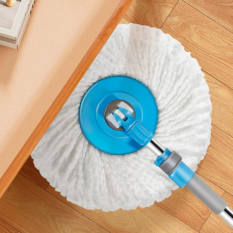 Thumbnail: SPINING MOP BUCKET SUIT HAND PRESS HOME SPIN DRY LABOR-SAVING 360
