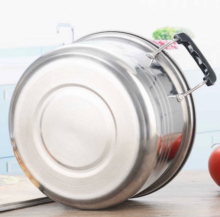 縮圖：High Quality 5pcs Stainless Steel Cookware Sets with Lid