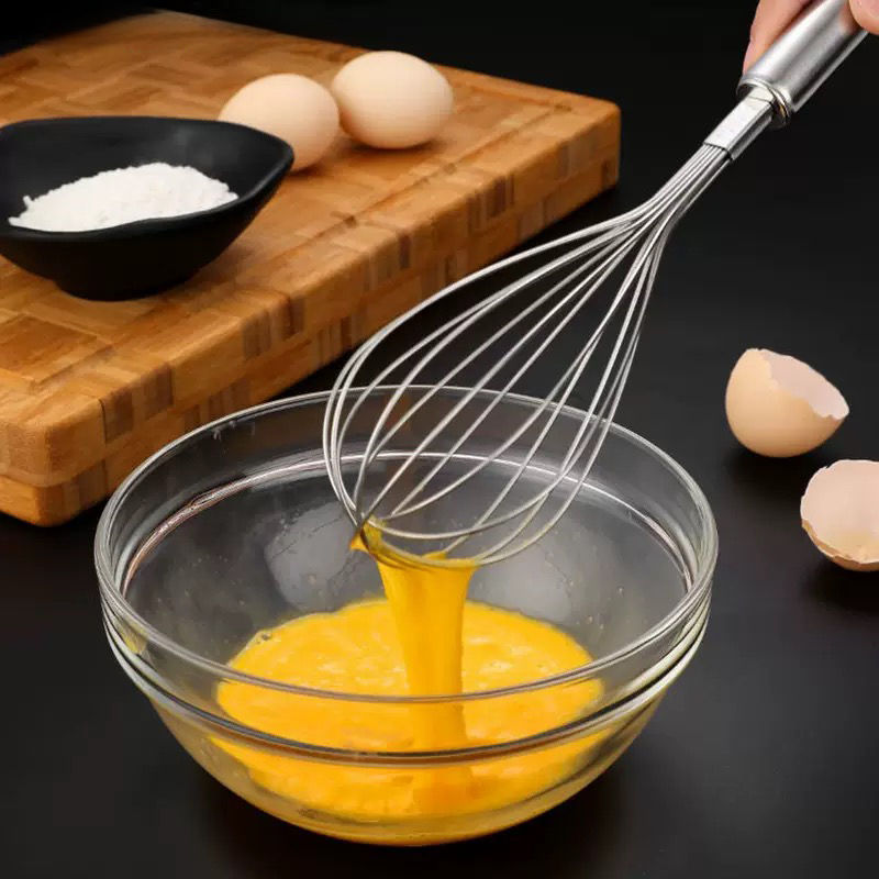 Thumbnail: WIRE WHISK STAINLESS STEEL BEATER