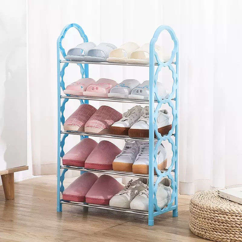 Thumbnail: HOUSEHOLD SHOE RACK 5-LAYER STORAGE RACK SHOE RACK