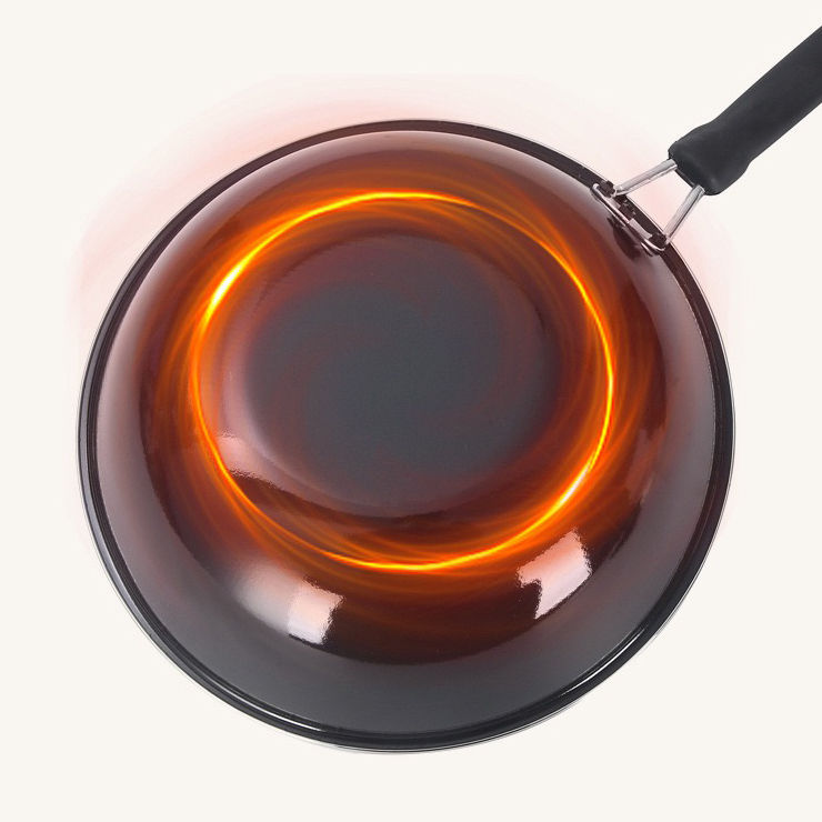 縮圖：NON-STICK IRON WOK SET FRYING PAN AND COOKING POTS