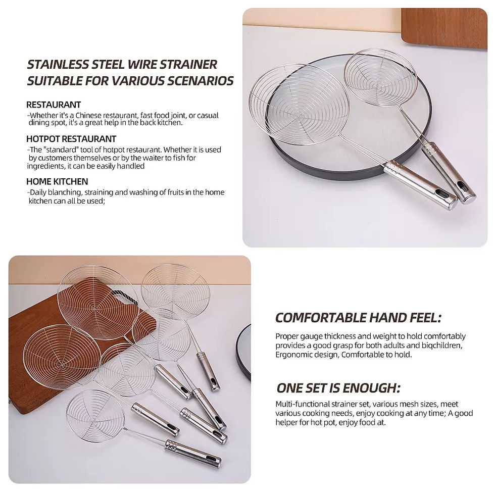 Thumbnail: KITCHEN RESTAURANT HOME FRIED OIL SEPARATOR KITCHEN HANDLE FILTER