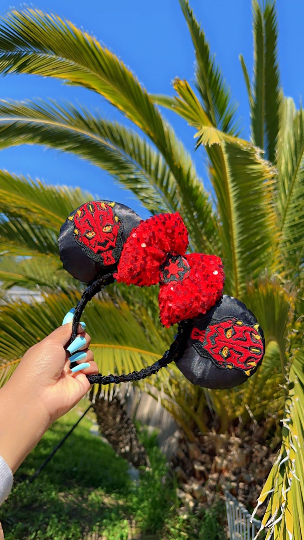 Thumbnail: Darth Maul Embroidery Ears