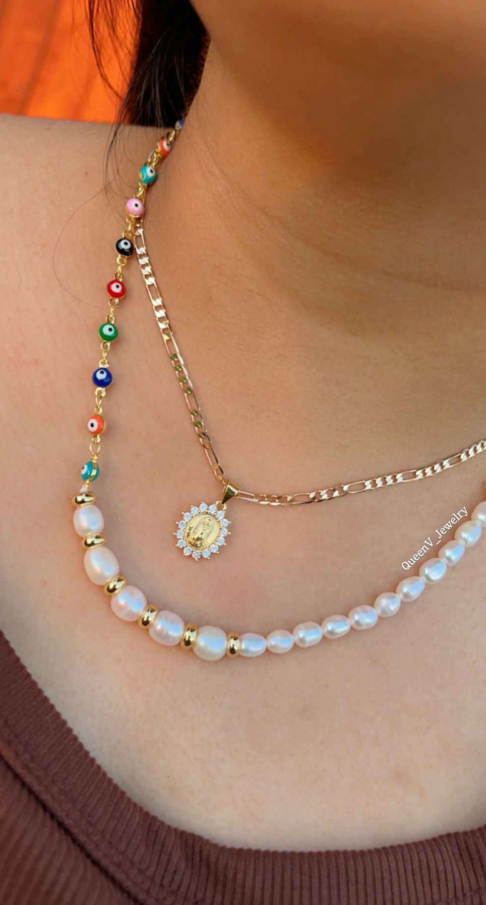 Thumbnail: "Fun Flirt" Summer Pearl Necklace