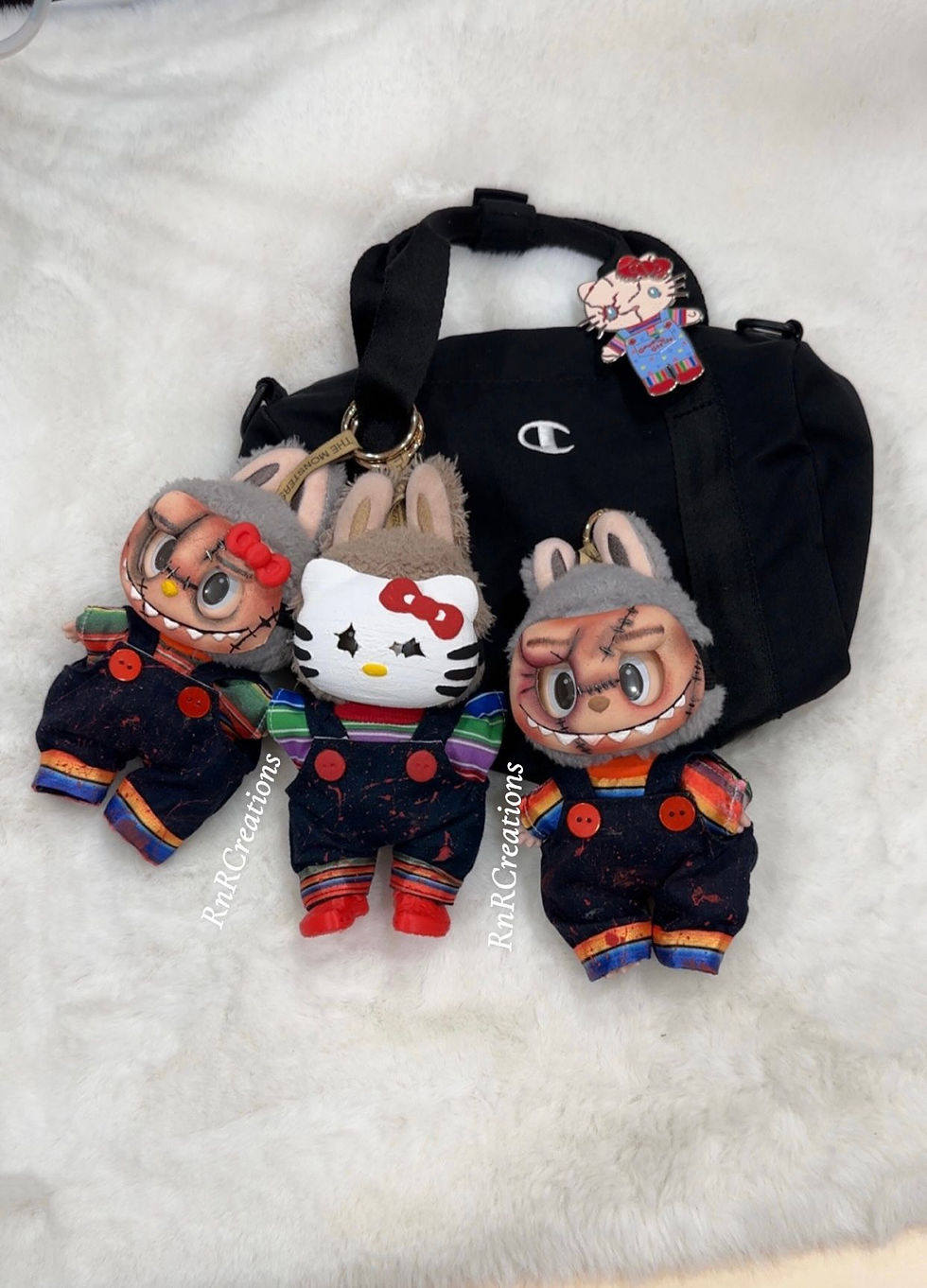 Thumbnail: Handmade Horror Mask And Outfit for Labubu