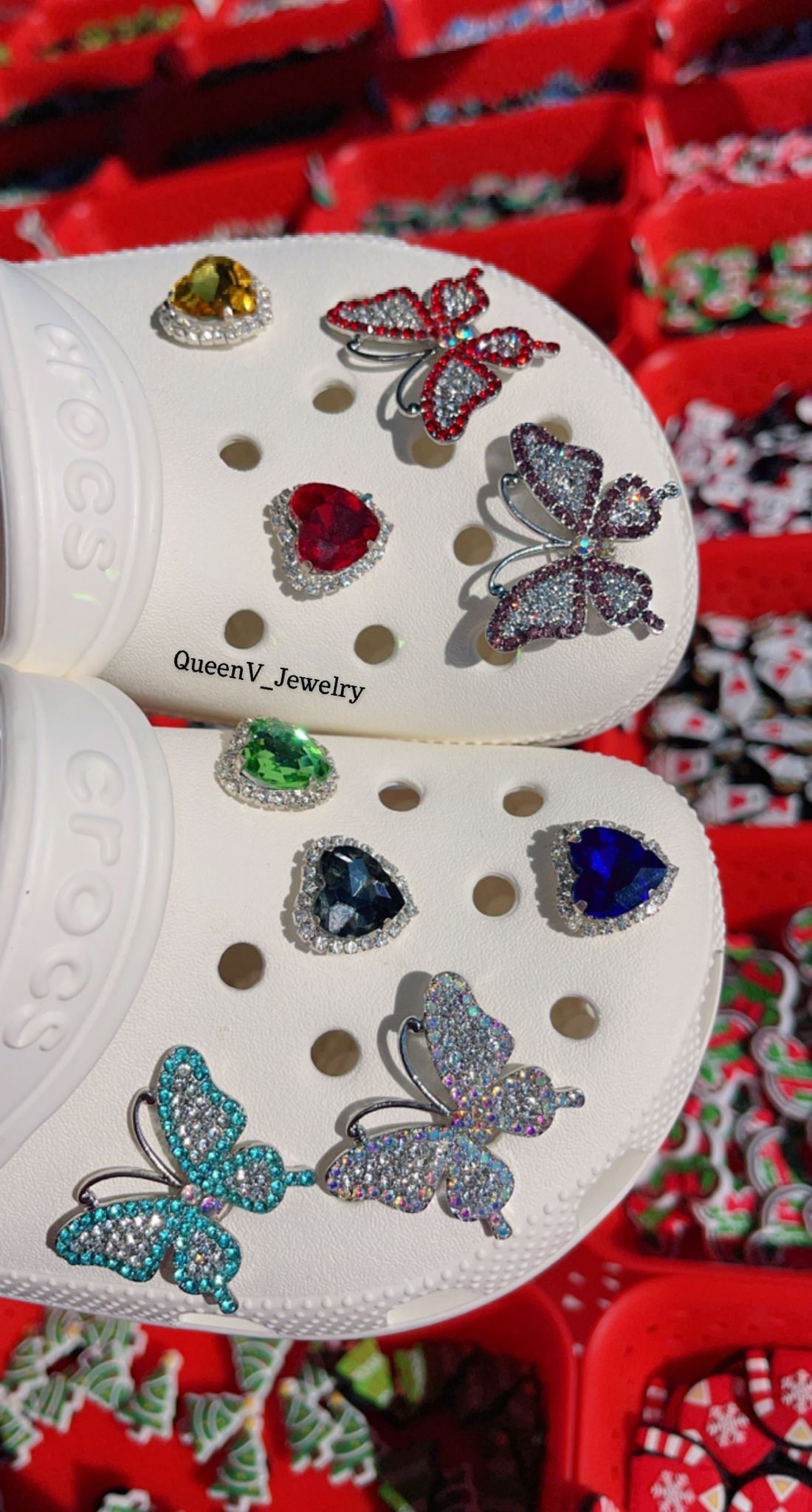 Crystal Zirconia Metal Jibbitz