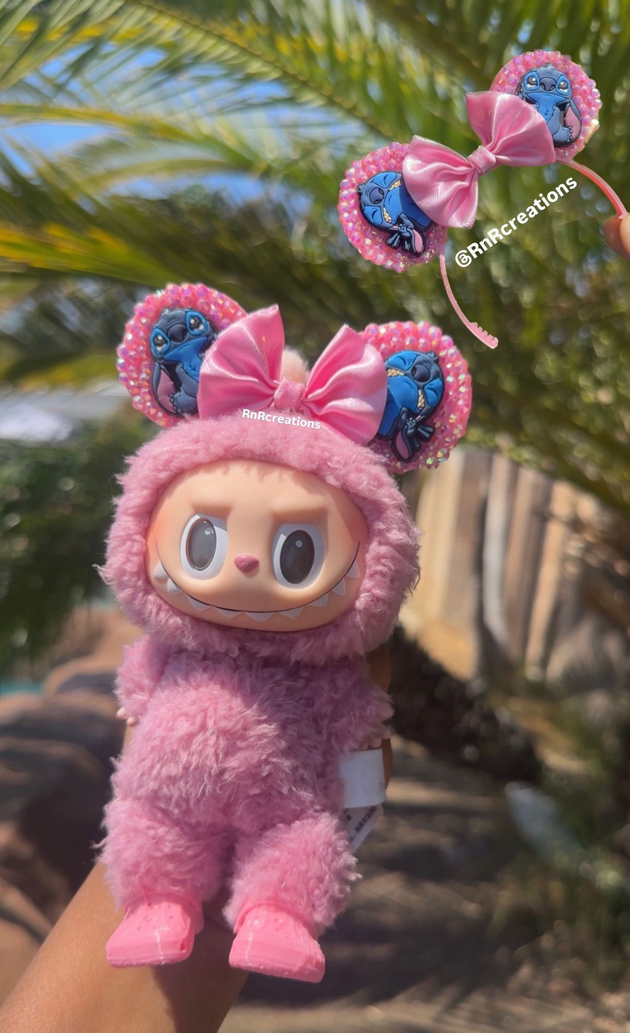 Bling Rhinestone Bedazzled For Labubu or Nuimo / Ears