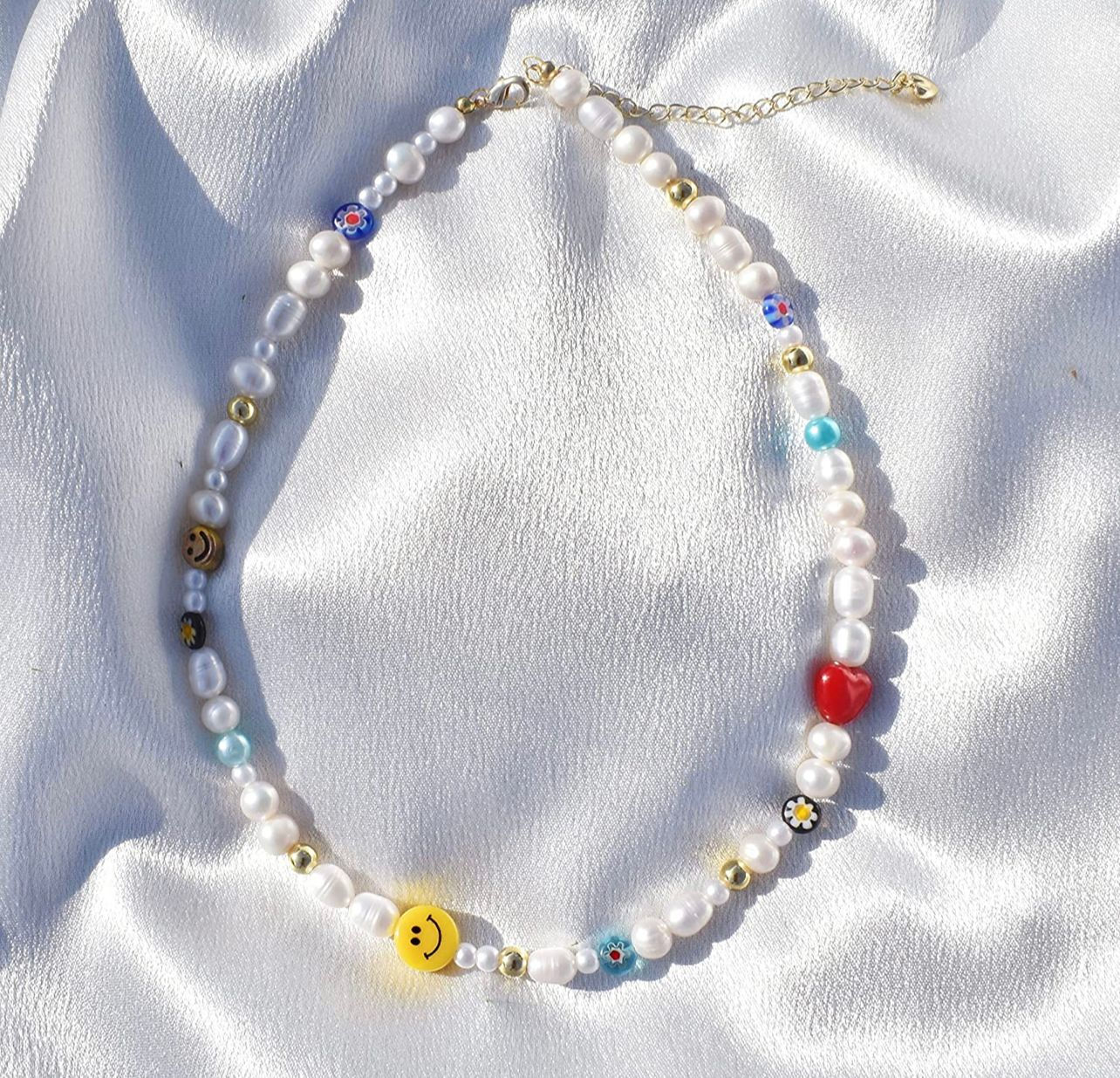 "Fun Flirt" Summer Pearl Necklace