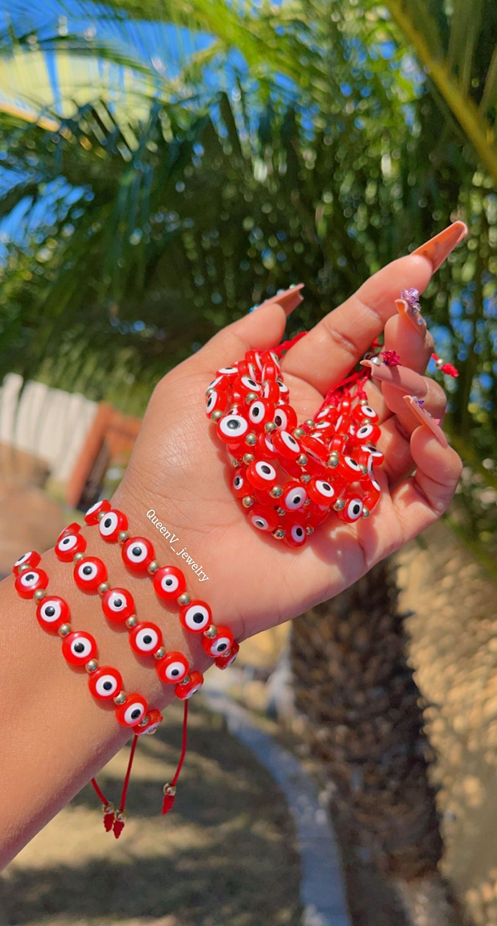 Thumbnail: Red Evil eye Thread Bracelet🧿