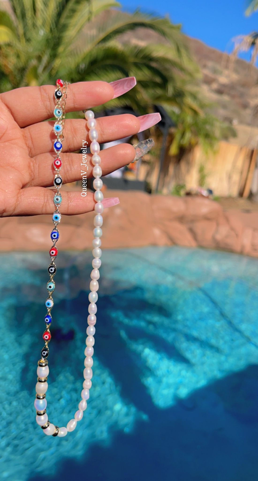 "Fun Flirt" Summer Pearl Necklace