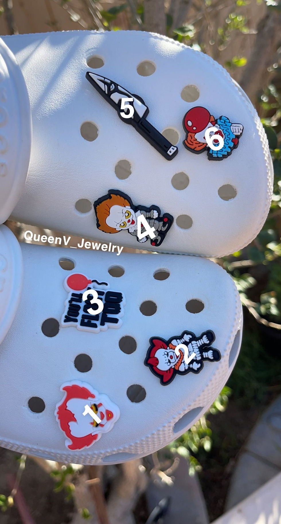 Thumbnail: It Clown Croc Charms