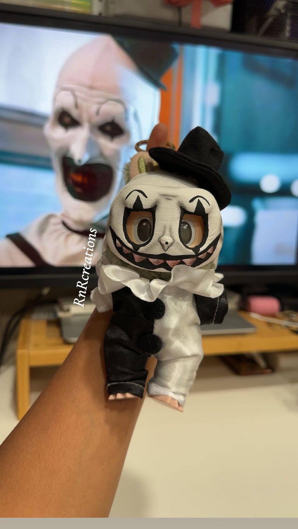 Thumbnail: Handmade Horror Mask And Outfit for Labubu
