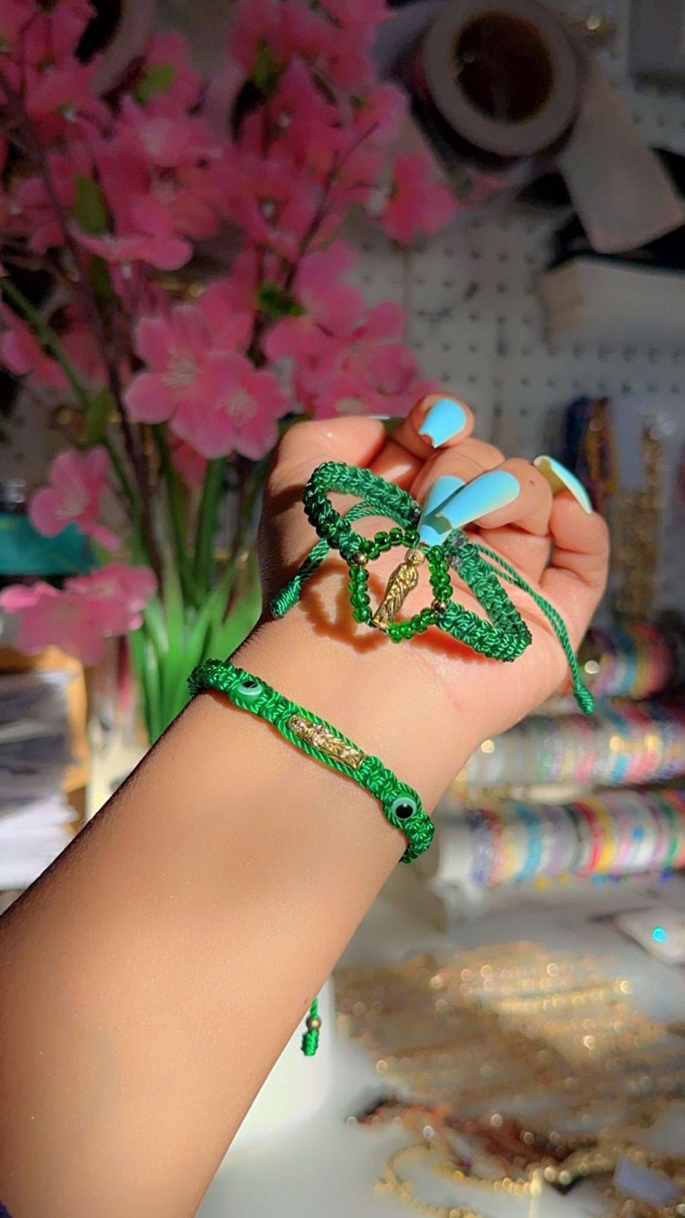 Thumbnail: San Judas Thread Adjustable Bracelet