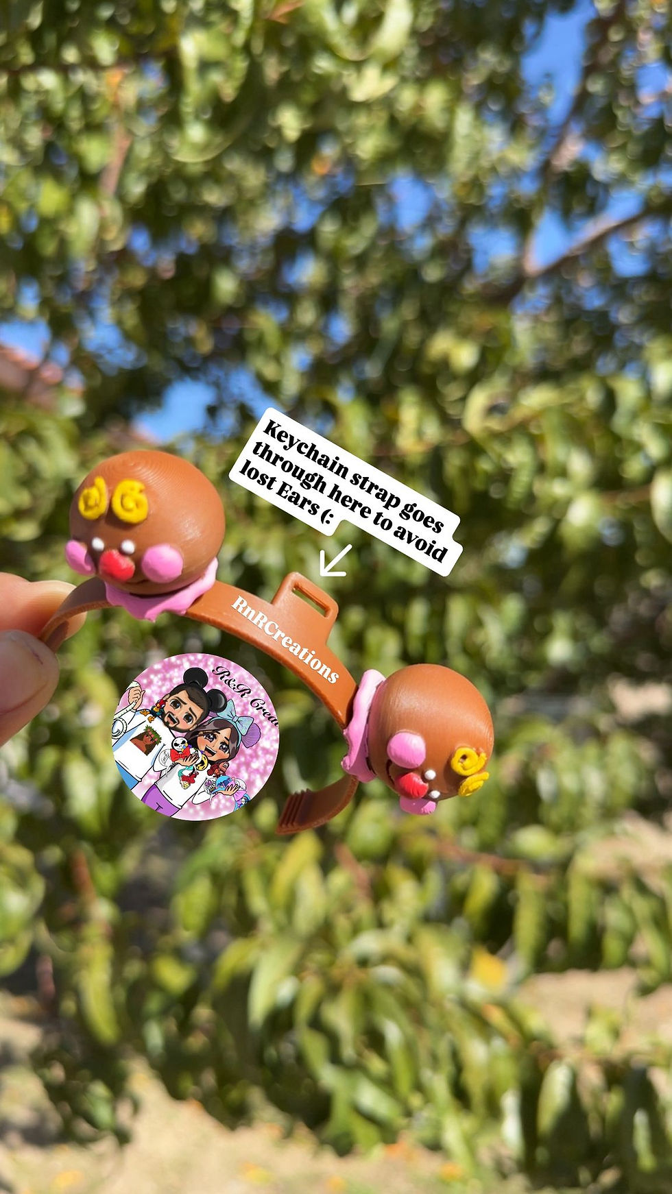 Thumbnail: Christmas Gingerbread parade cookie pin for Love MINI size Figurine Keychain Dol