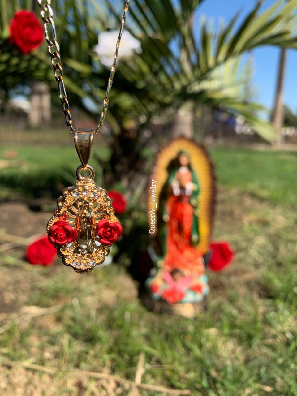 Thumbnail: Rosa de Guadalupe Necklace🌹
