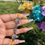 Thumbnail: Yellow 3Tone Guadalupe Flower Bracelet