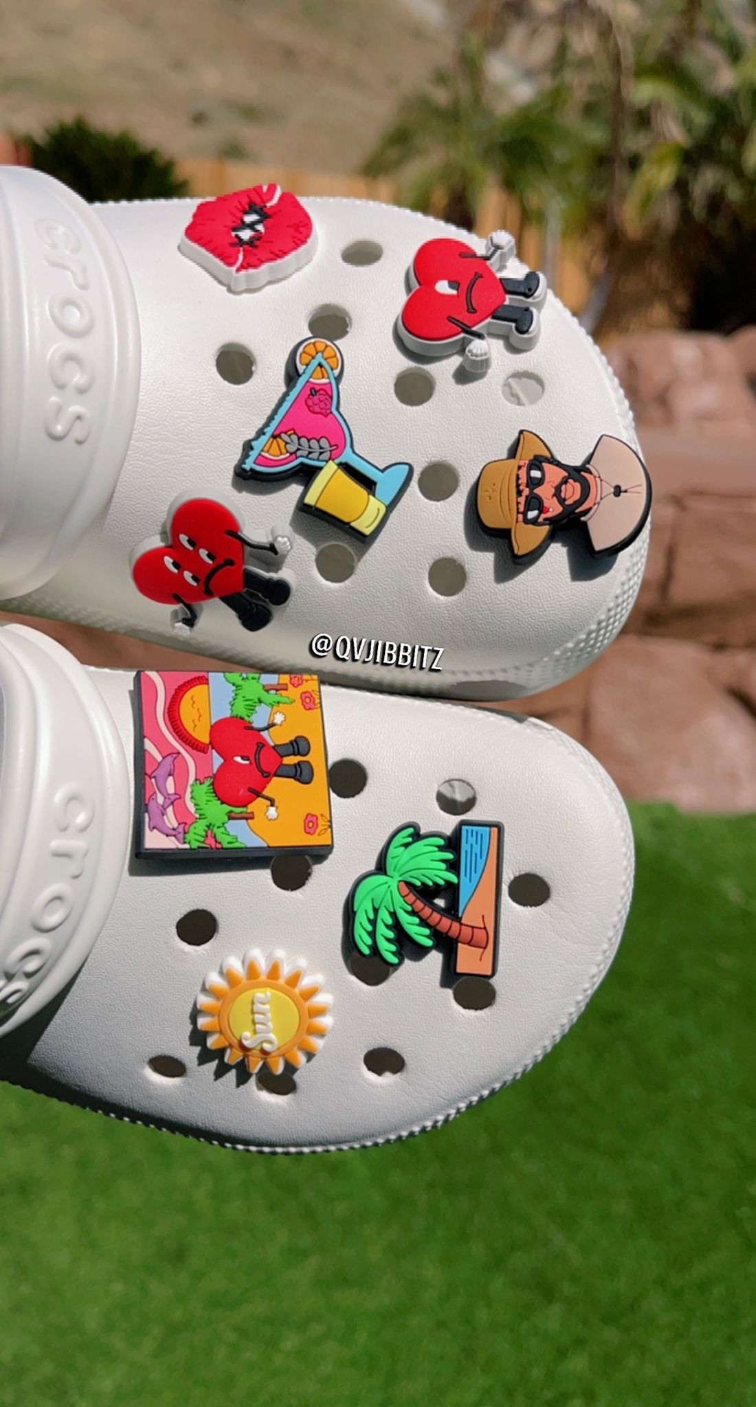Un Verano Sin Ti NEW Bad Bunny Croc Charms