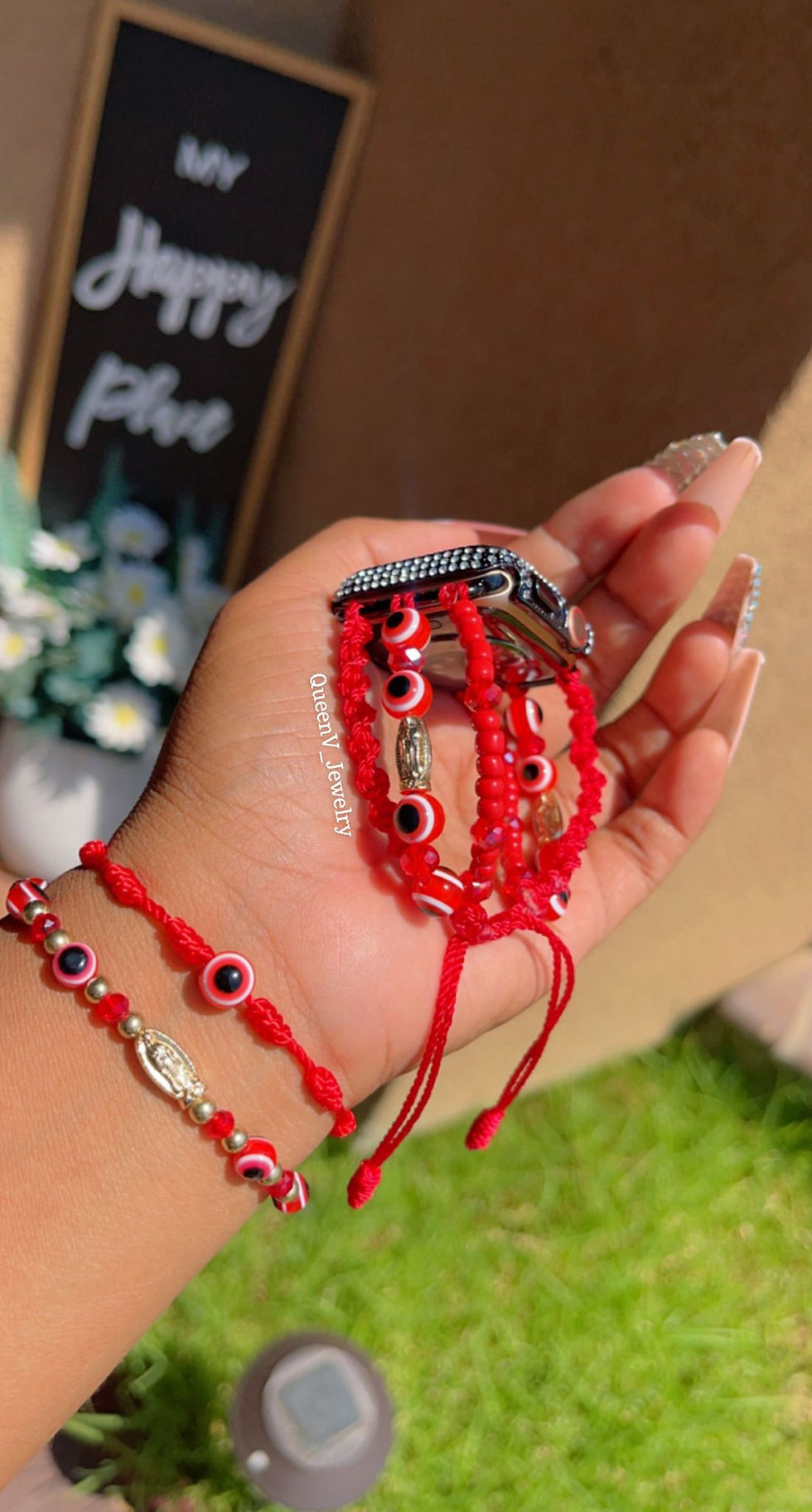 Thumbnail: Virgencita & Evil Eye Apple Watch Band.