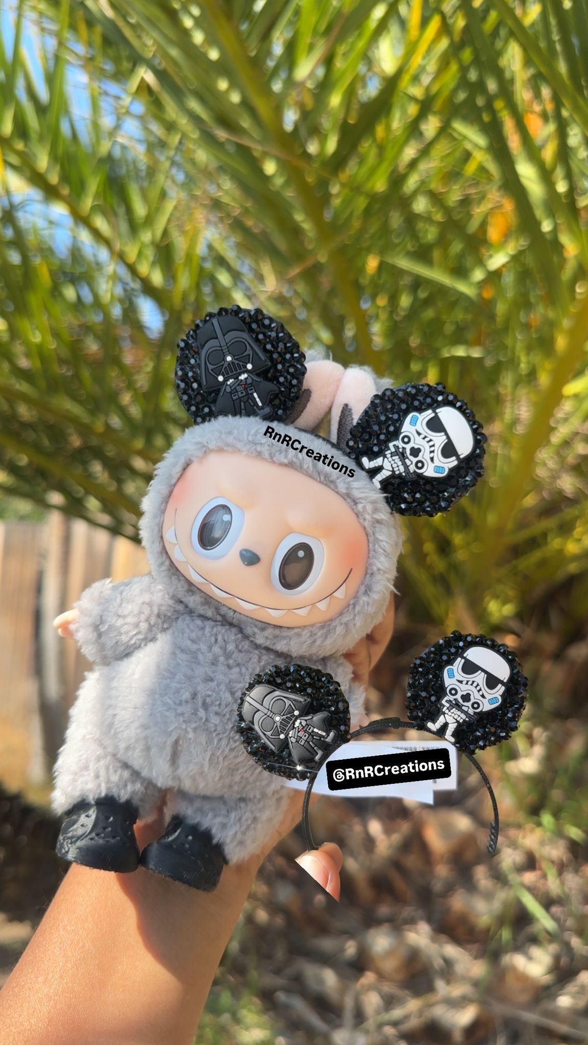 Bling Rhinestone Bedazzled For Labubu or Nuimo / Ears