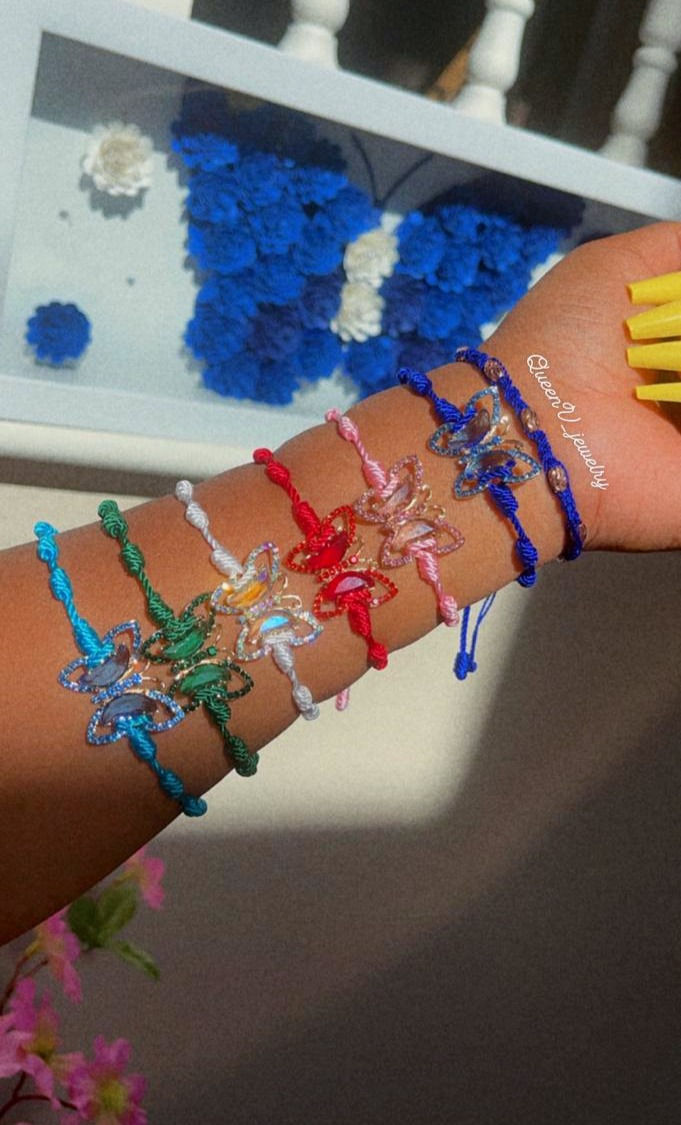 Thumbnail: Blue Butterfly Flower Shadow Box 🦋