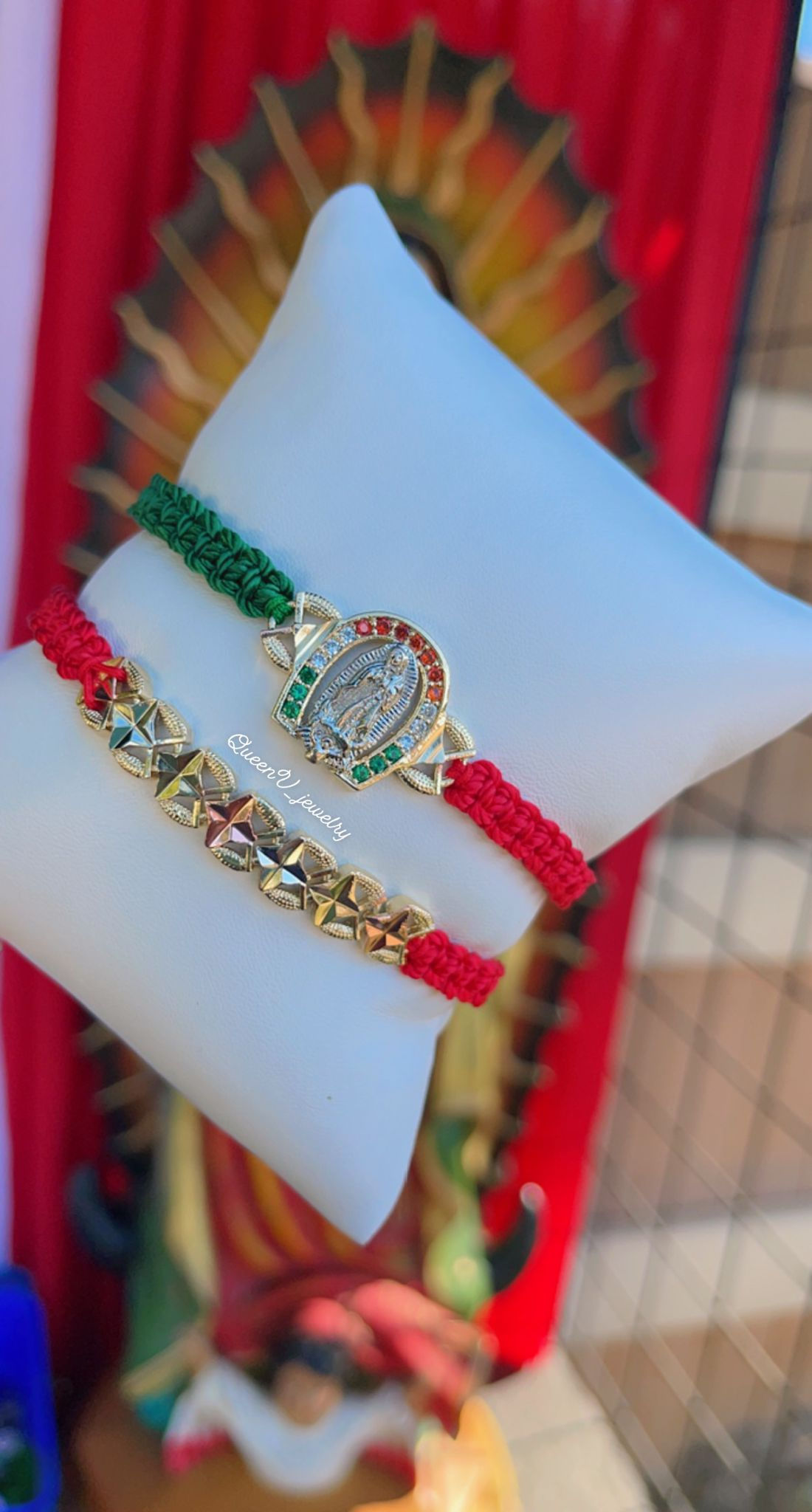 3Tone Chain Thread Bracelet