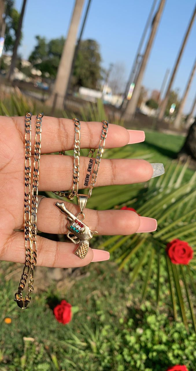 Thumbnail: Multicolor Revolver Necklace 🔫