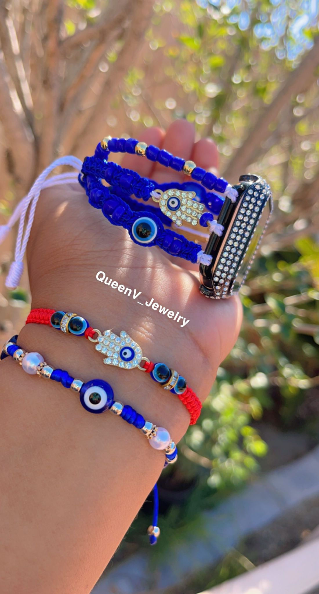 Hamsa hand Evil eye Apple Watch Band