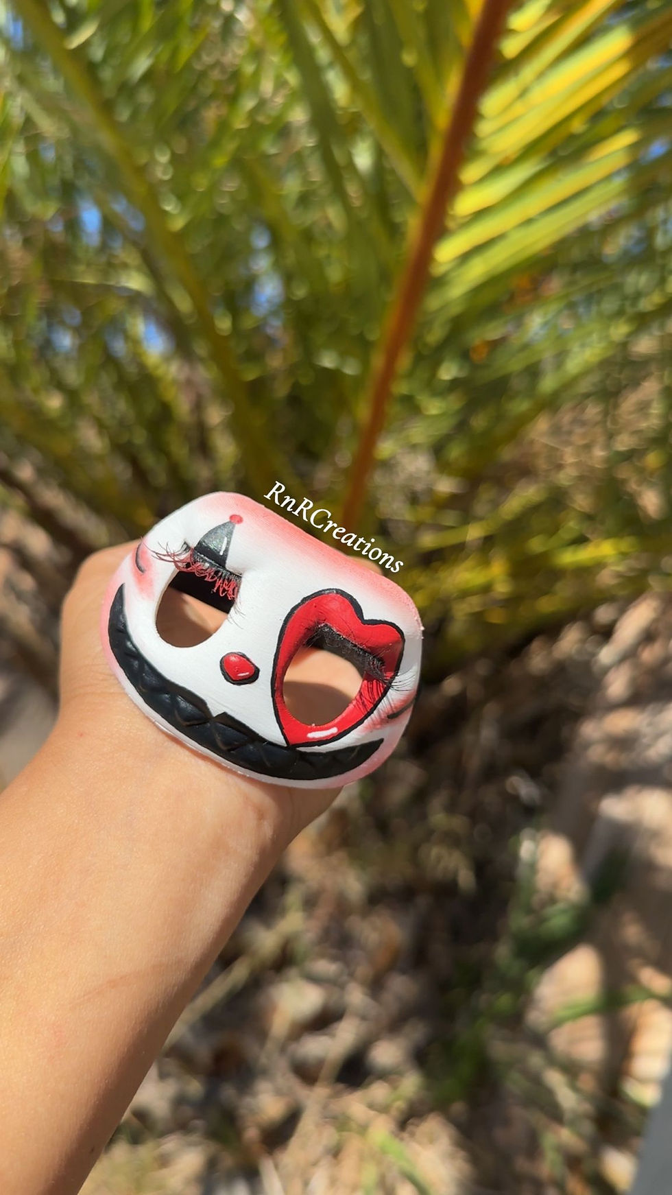 Thumbnail: Clown Horror Mask– Handmade Outfit for Labubu