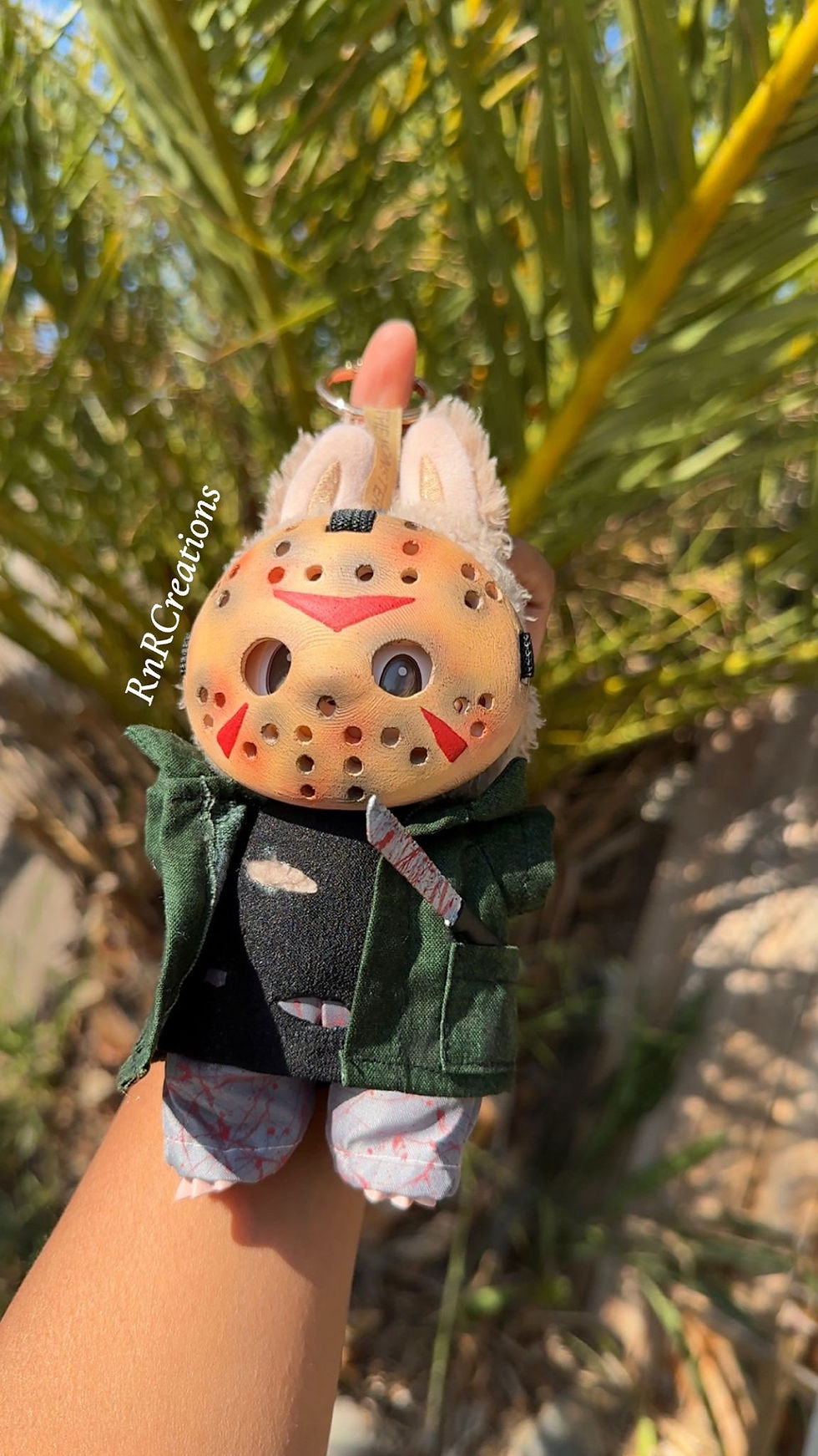 Thumbnail: Handmade Horror Mask And Outfit for Labubu