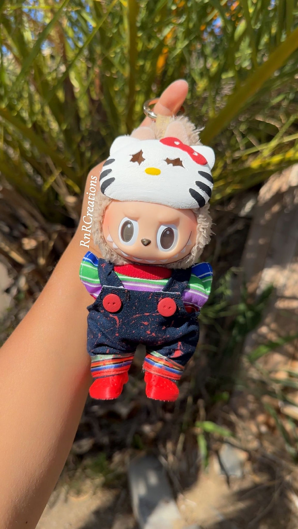 Thumbnail: Handmade Horror Mask And Outfit for Labubu