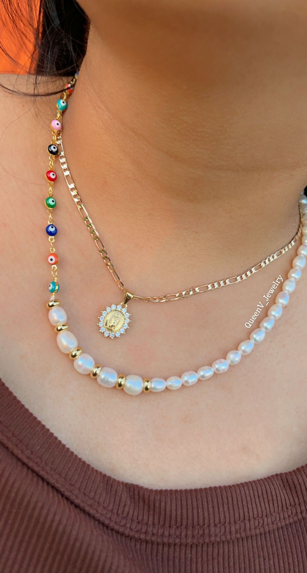 Thumbnail: "Fun Flirt" Summer Pearl Necklace