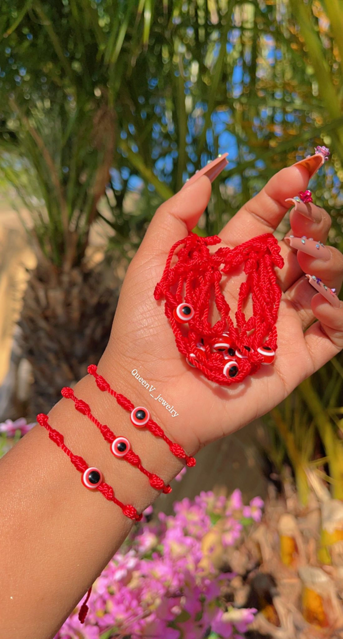RED Evil Eye Thread Bracelet 🧿