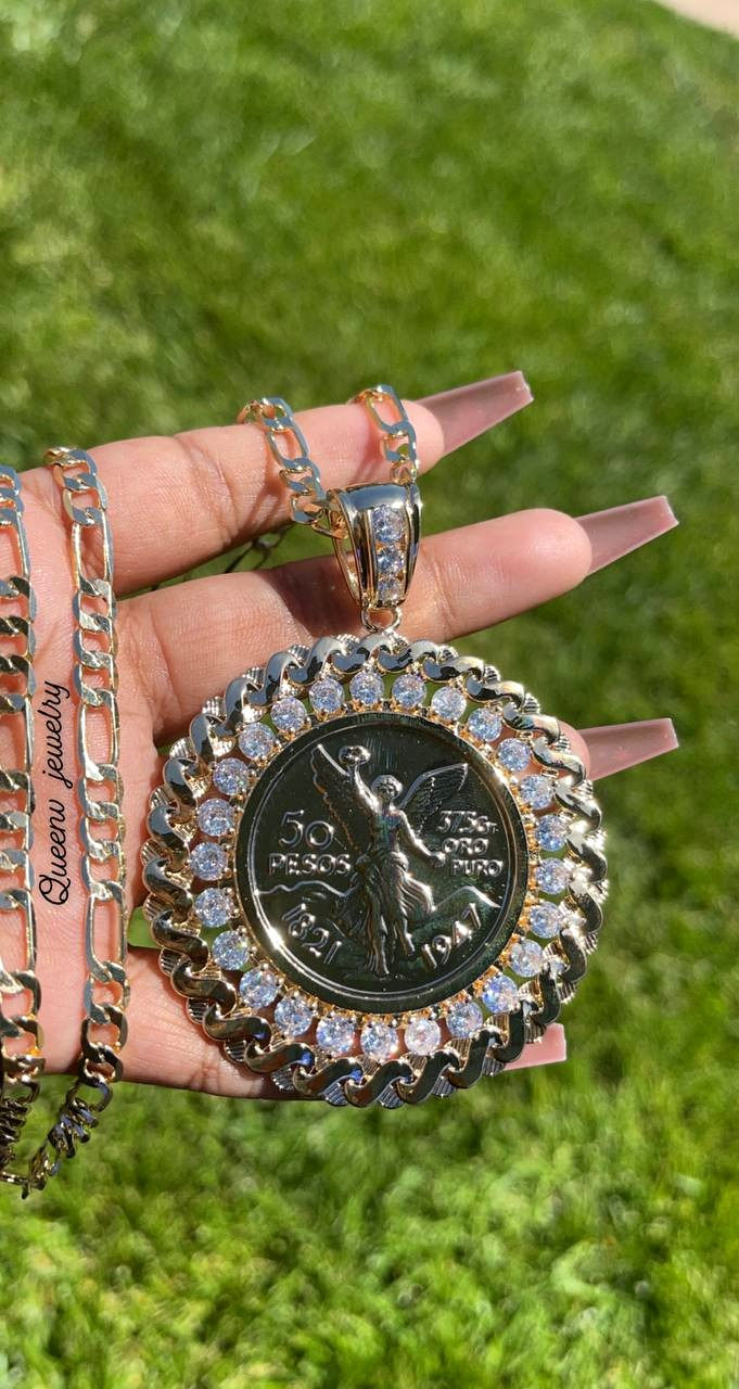 Thumbnail: 50 Pesos zirconia Centenario