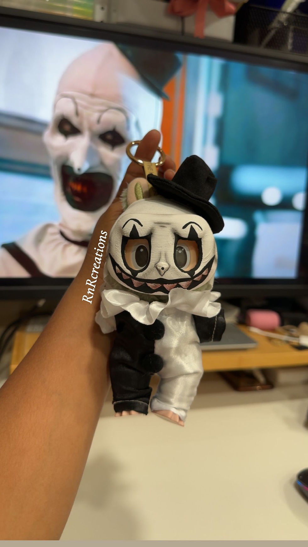 Thumbnail: Handmade Horror Mask And Outfit for Labubu