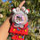 Thumbnail: Snoopy Christmas Figurine Keychain Doll Handmade set