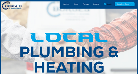 MinutiaeCreative.Co_Borges Plumbing & Heating_Web Design