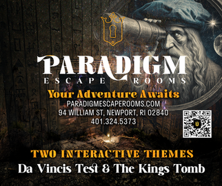 Minutiae Creative Co_ Branding_Paradigm Escape Room_ Poster Signage