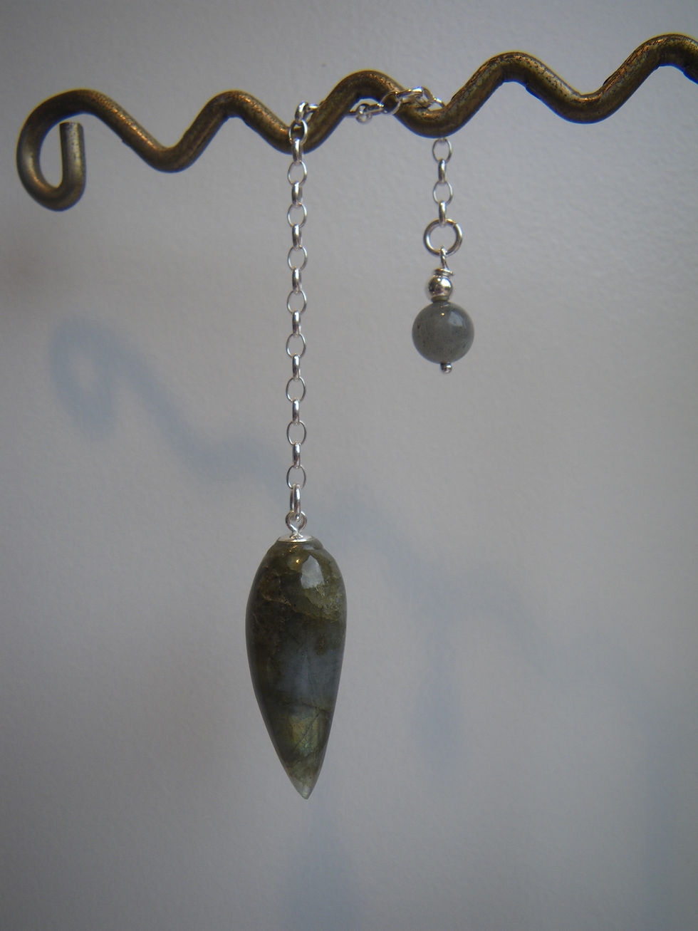 Miniature : Pendule en Labradorite