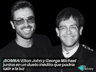 ¡BOMBA! Elton John y George Michael juntos en un dueto inédito que podría salir a la luz